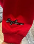 Mayhem Red sweater-3D double logo/ logo may vary - see images