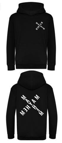 Mayhem Black hoodie - Criss Cross