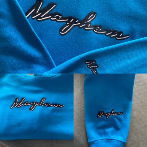 EXCLUSIVE - Mayhem Turquoise Hoodie - ONLY 1 age 7-8