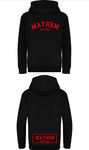 Mayhem Official - Red & Black Hoodie