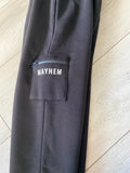 Mayhem Half Zip Hoodie Tracksuit - Sand / Black